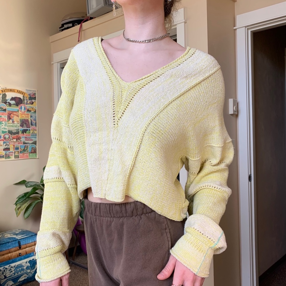 Free People Lemonade Sweater